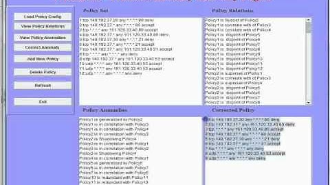 A Framework of Security Policy and Anomaly Detection of Firewall in an Enterprise Network