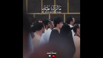تلاوة مريحةهادئة بصوت خاشع تريح القلب💓 والعقل 😍راحة نفسية لا توصف 💓 القارئ عمر الدريويز سورة طه