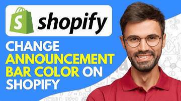 How to Change Announcement Bar Color on Shopify (2025)