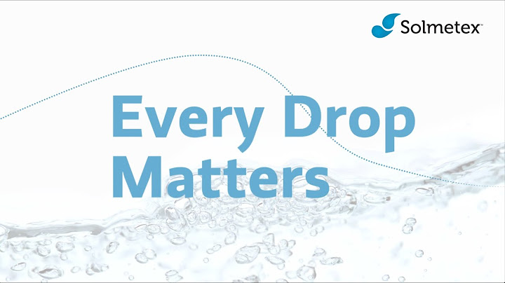 Solmetex- Every Drop Matters