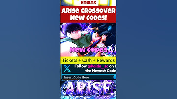 New Arise Crossover Codes - UPDATE! -  New Codes For Arise Crossover Roblox 2025