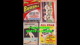 1988  1989, 1991 TOPPS & FLEER BASEBALL PACKS! Ken Griffey Jr., Bob Gibson, Nolan Ryan!