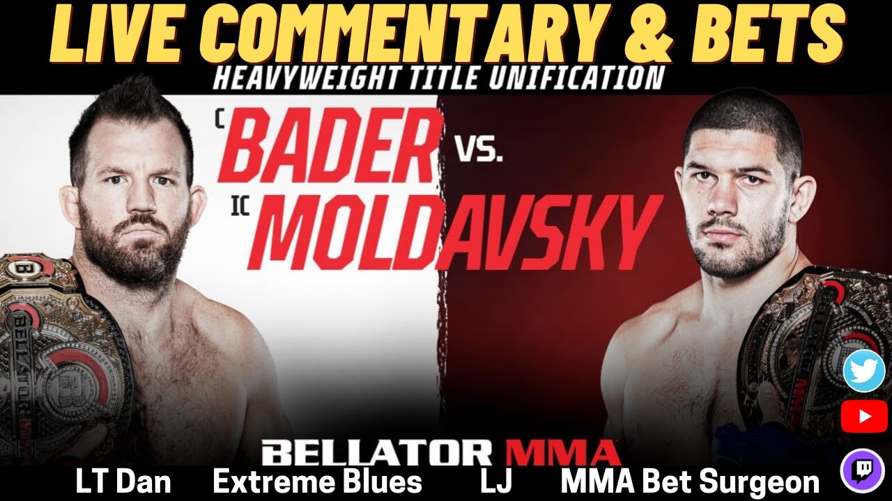 Bellator 273: Bader vs. Moldavsky Live Commentary & Bets