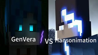 "Warriors" - GenVera vs Hansonimation Minecraft Montage Video [Part 1/2] Montage by KarimEdit