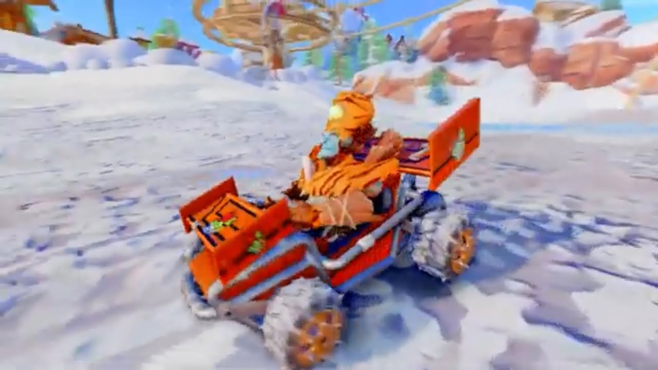 Crash Team Racing Nitro Fueled. A Caveman skin! N. Tropy Gameplay ...