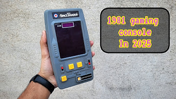 Entex Space Invader 1980s Handheld Console -Gameplay + Teardown 