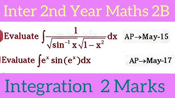 Problem on integration@maths naresh eclass