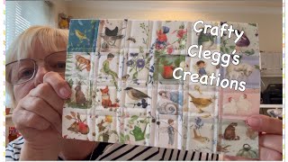 Crafty clegg’s creations.   Yet more hospital appointments & a beautiful spirt of flora makers bag.
