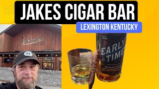 Checking out Jakes Cigar Bar in Lexington Kentucky
