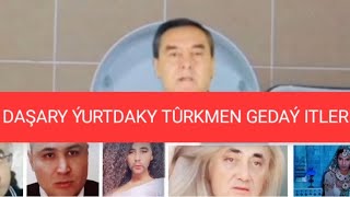 #şatlykşyhyýew  Daşary ýurda gaçyp giden Türkmen gedaýlary we Tutulan Watan dönikler gyssagly habar
