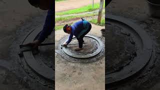 วงกลม1เมตร #asmr #cementart #buildingdesign #fyp #cementdesign #building #constructiondesign