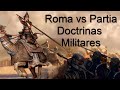 Roma vs Persia. (Partia) Doctrinas Militares. Parte 2.