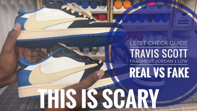 Jordan 1 low “Travis Scott X Fragment” wear your kicks! : r/Sneakers