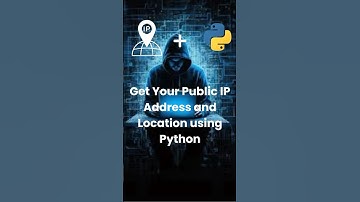 Get Your Public IP Address and Location in Python