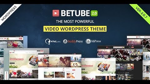 [Get]BeTube Video WordPress Theme Nulled