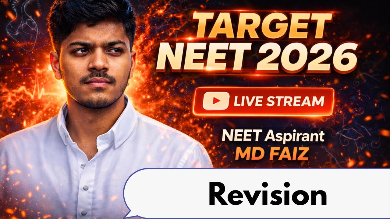 Revision |Target Neet 2026| Neet aspirant (md faiz) | #neet #studywithme #neet2026 #faiz #bioprep