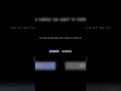 this mod made me cry about someone who doesn't exist