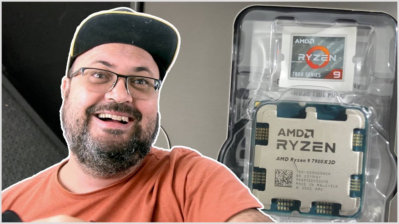 Rysen 9 7900X3D #unboxing #amd - YouTube
