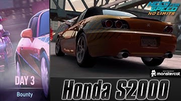 Need For Speed No Limits: Honda S20000 | Blackridge Breakout (Day 3 - Bounty)