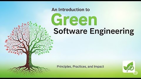 An Introduction to Green Software Engineering
