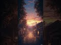 LoFi-Relaxing beat, Study, Coffee, Chill, -Town at twilight-