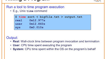 COS217 Spring 2020 Lecture 16: Performance Profiling and Optimization