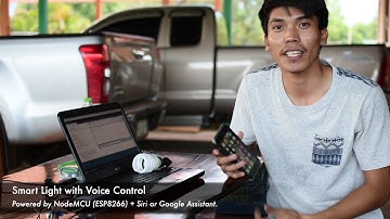 เปิด/ปิดไฟ โดยใช้คำสั่งเสียงผ่าน Siri - [Smart Light with Shortcuts Siri]