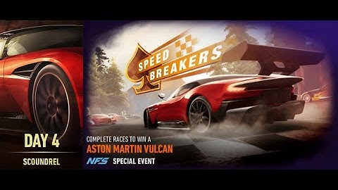Need For Speed™ No Limits - SPEED BREAKER (ASTON MARTIN Vulcan) Day 4