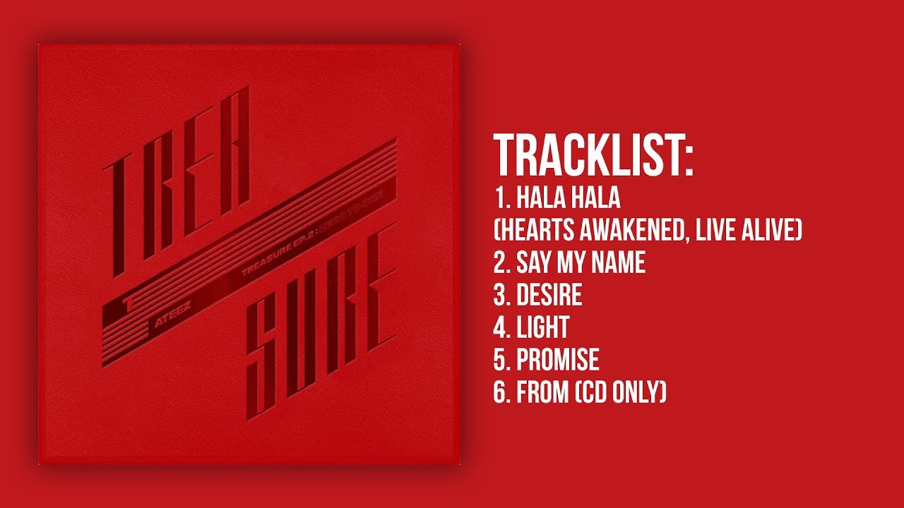 [Full Album] ATEEZ(에이티즈) - TREASURE EP.2 : ZERO TO ONE (2nd Mini Album)