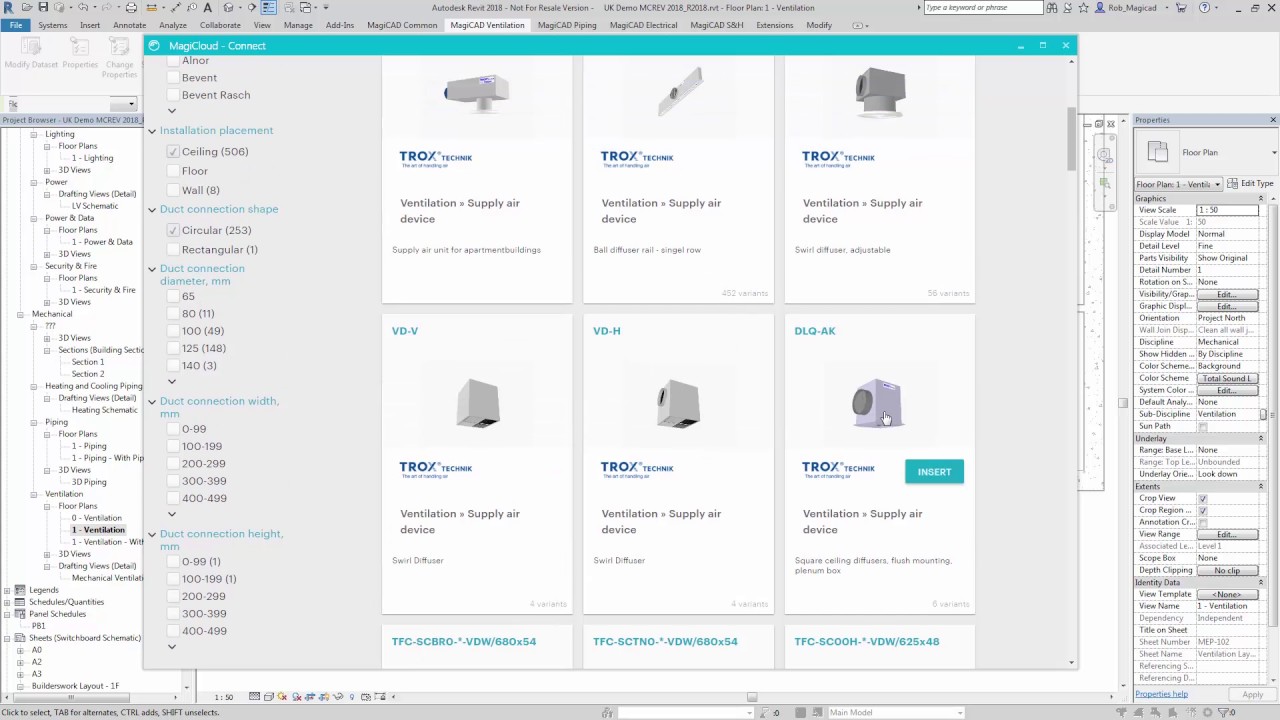 MagiCAD 2018 for Revit top new feature - MagiCloud Connect - YouTube