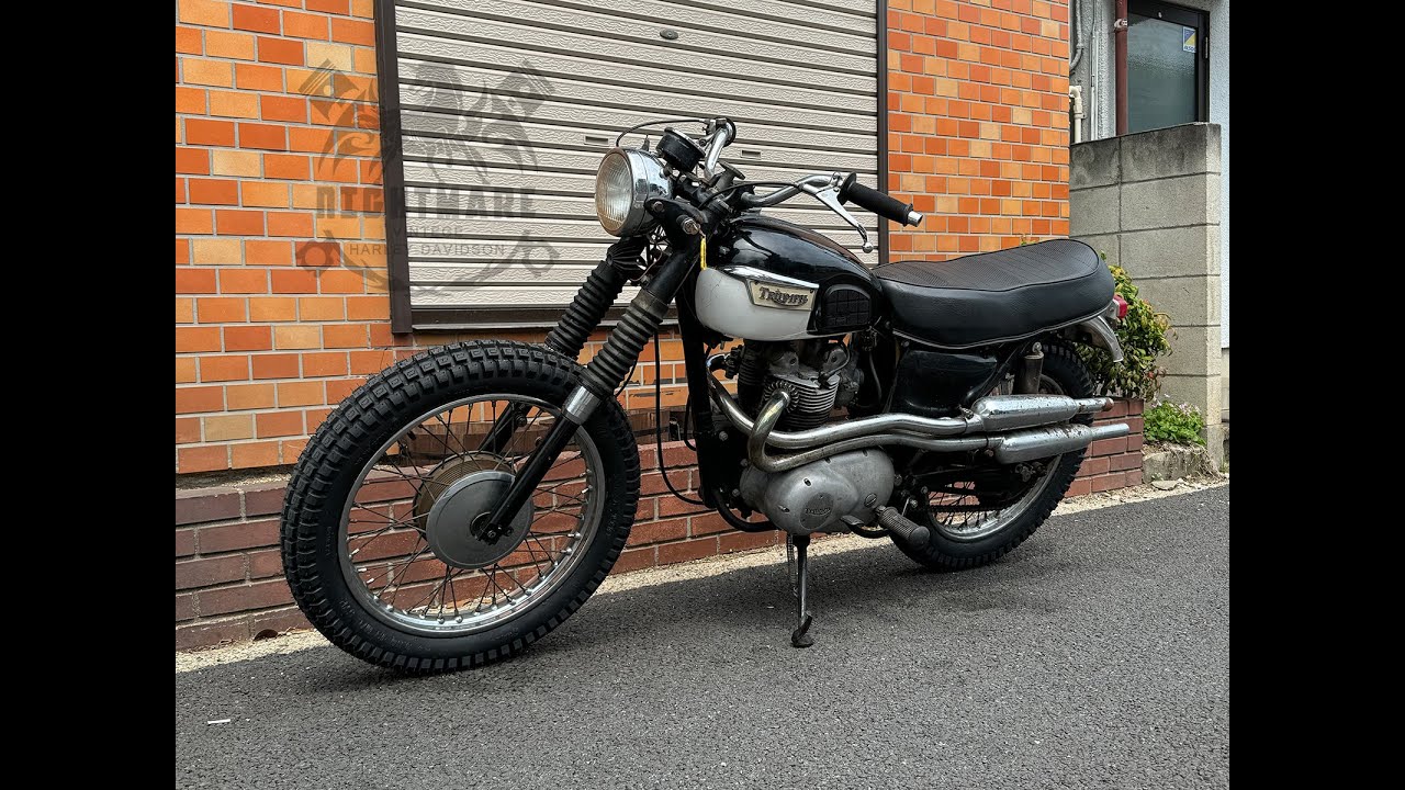 triumph 500 t100 1968 タンク　トライアンフ　チョッパー triumph 500 t100 1968 タンクトライアンフチョッパー