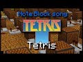  tetris theme  minecraft note block song 