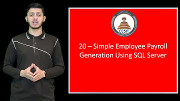 WinForm Tutorial Using C# 20   Simple Employee Payroll Generation Using SQL Server