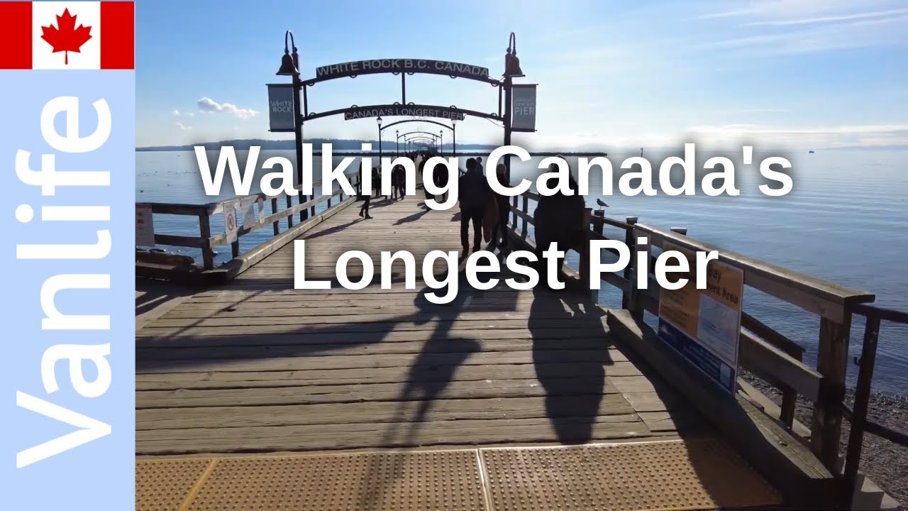 Walking Canada's Longest Pier   White Rock BC