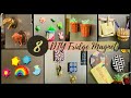 8 Cute &amp; Useful DIY Fridge Magnet Ideas | DIY GIFT Ideas | GADAC DIY | Craft Ideas for Kitchen Decor