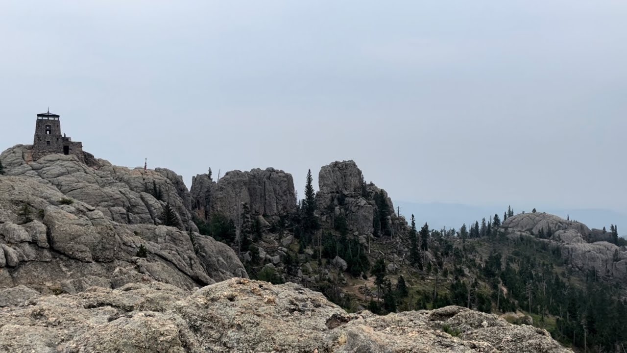 Making my Way Up North - Panorama Point, Black Elk Peak, White Butte, CO-NY-WY, NE-SD-WY tripoint