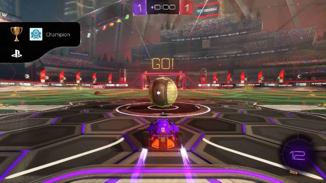 Rocket League Champion Trophy 🏆