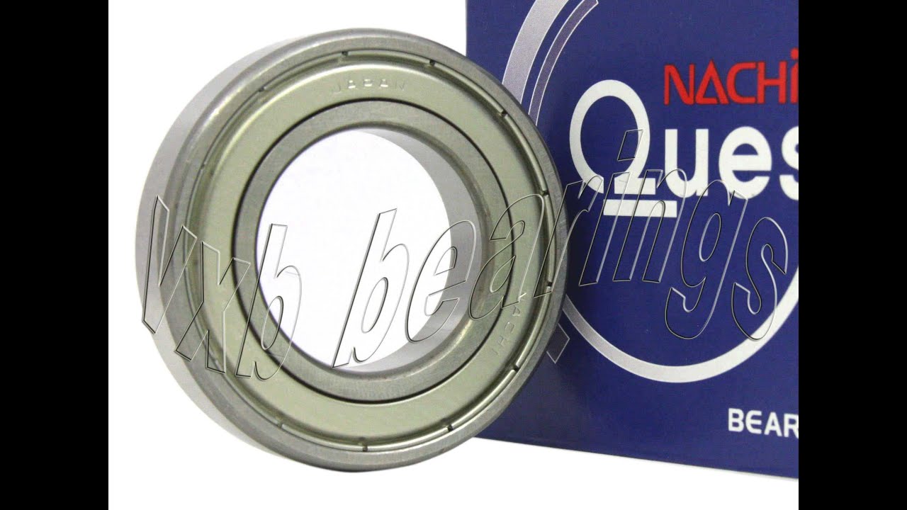 6206ZZE Nachi Bearing Shielded C3 Japan 30x62x16 - YouTube