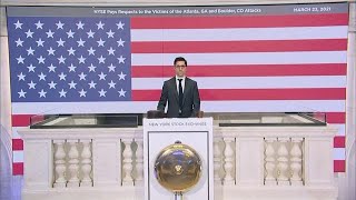 NYSE Holds Moment of Silence for Boulder Shooting Victims