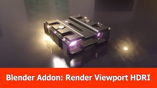 Blender HDRI Viewport Rendering Addon