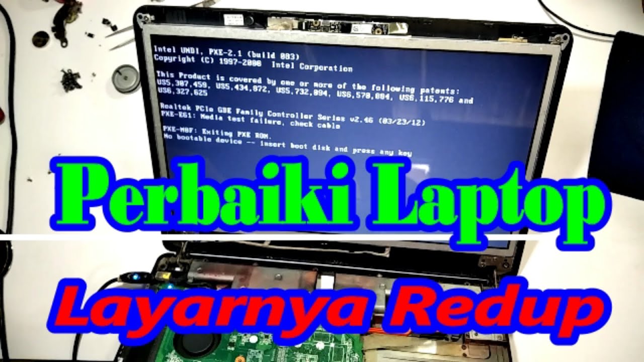 Cara perbaiki laptop acer e1 471 lcd redup 