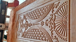 High Protected Solid Wood Door Design by cnc Router Machine || Best Door Design