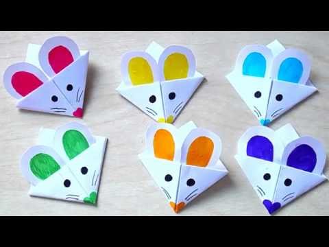 Videó: Hogyan Készítsünk Origami Egeret