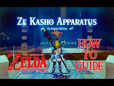Video: Versuchslösung Für Zelda - Ze Kasho Und Ze Kasho Apparatus In Breath Of The Wild