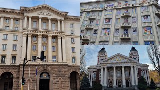 Beautiful City Of Sofia Lost Roman City Of Serdika Ruins Of Ottoman Empire In Sofia Bulgaria
