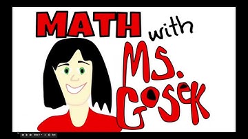 Math with Ms  Gosek - Lesson 1 Value