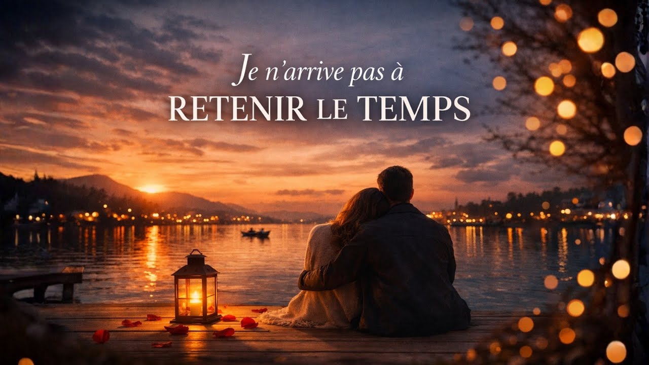Je n’arrive pas à retenir le temps (Lyrics) | Ballade d’amour française | Chanson romantique