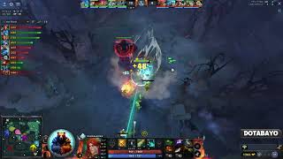 NIGHTFALL WINDRANGER HARD CARRY PERSPECTIVE - DOTA 2 PATCH 7.35D