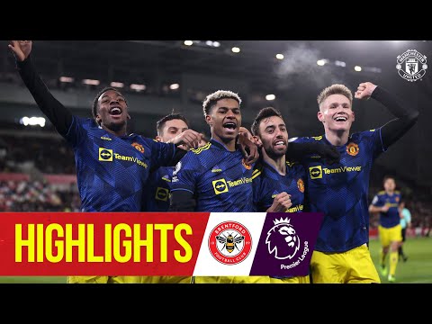 Brentford 1-3 Manchester United | Highlights | Premier League