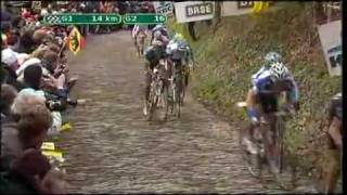 Cancellara doet Michel Wuyts pijn op de Muur
